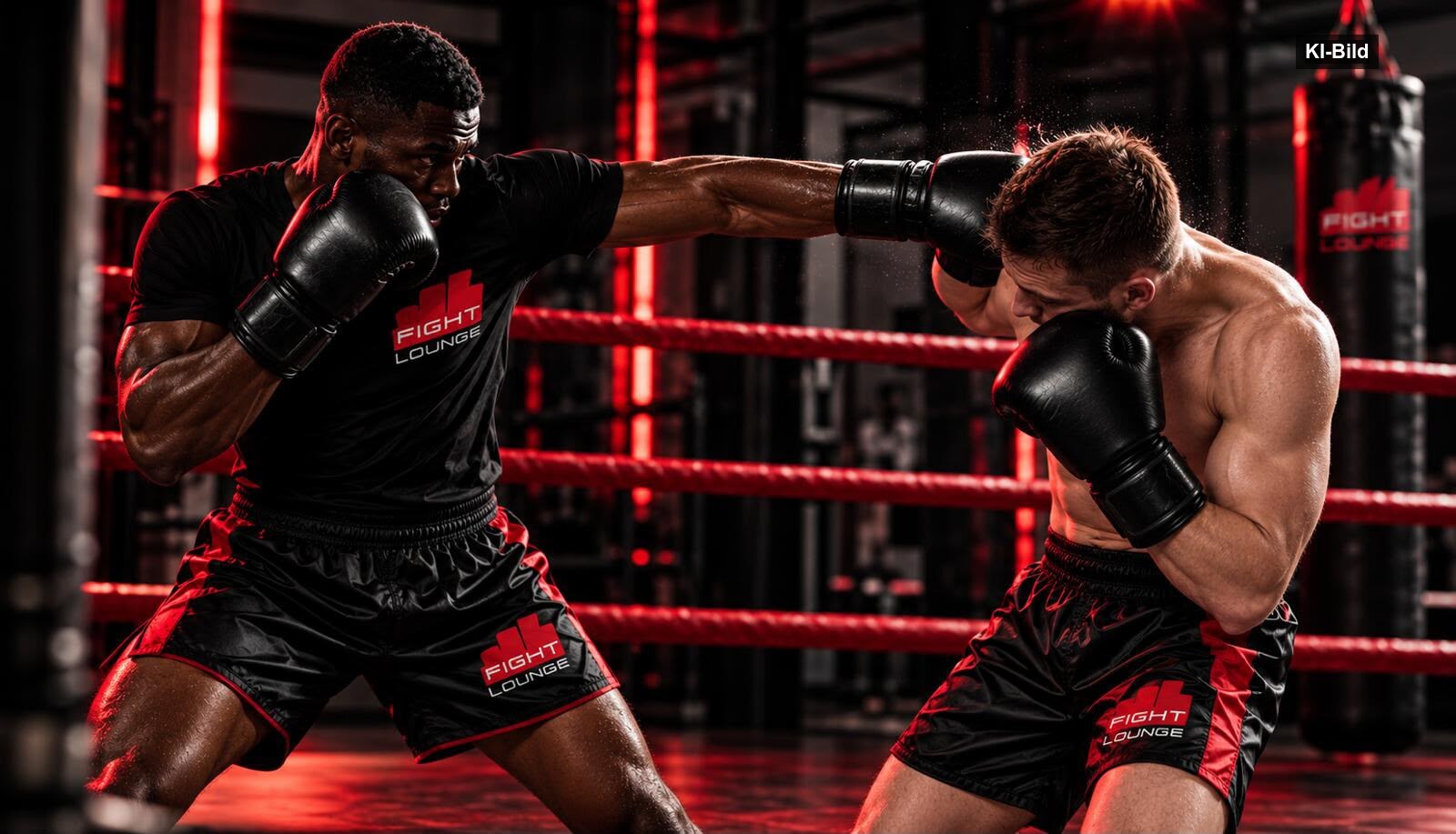 Boxen in der Fight Lounge